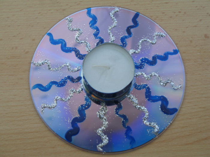 CD teelichthalter