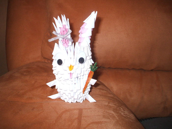 3D Origami Hase Bunny Rabbit