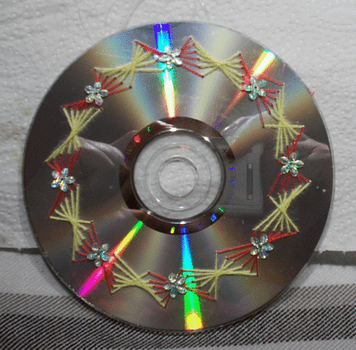 CD mit Jungs gebastelt