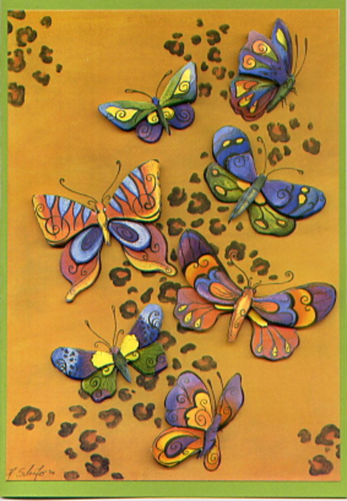 Schmetterlinge in 3D